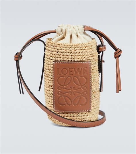 loewe raffia bag dupe|loewe raffia crossbody bag.